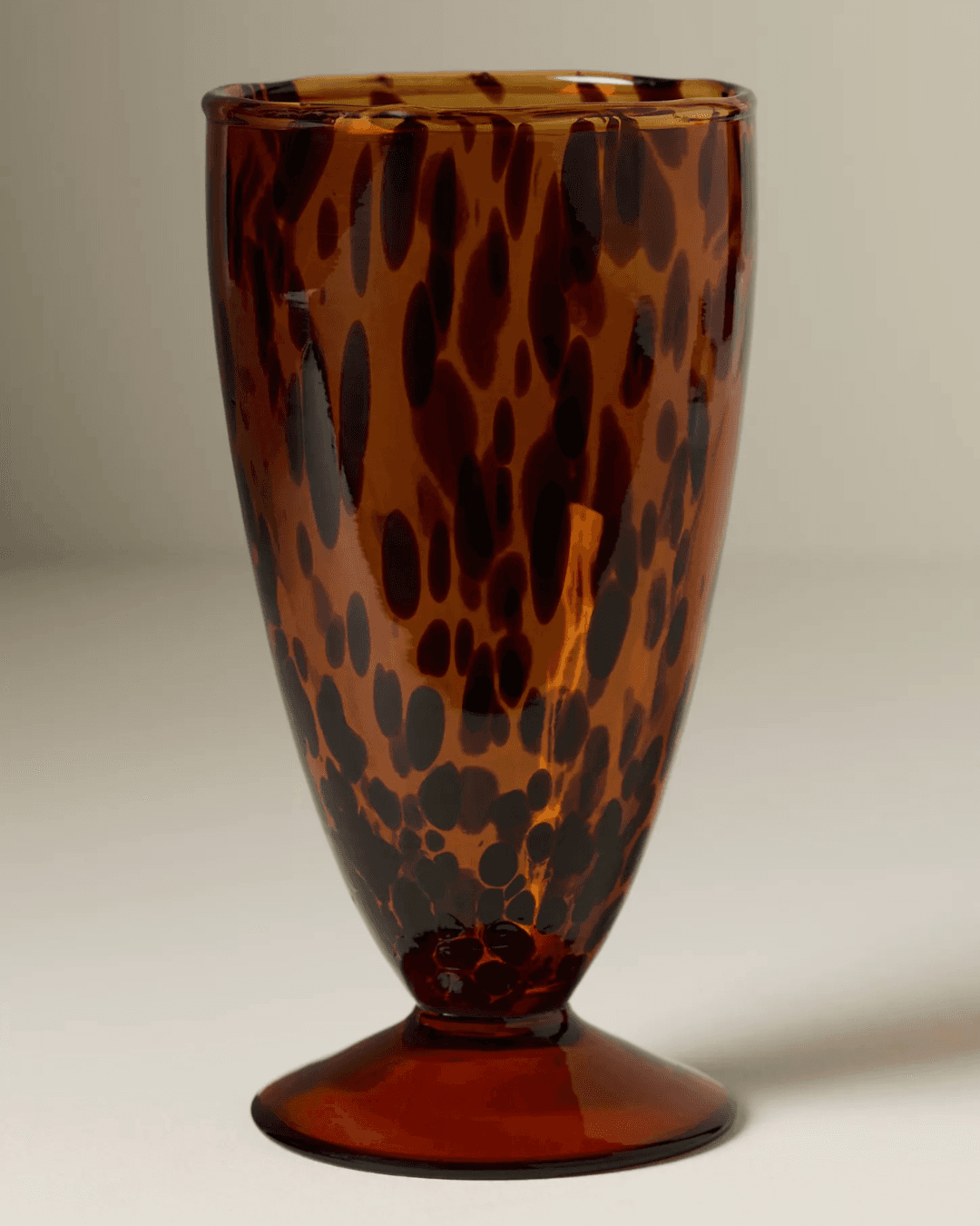Gia Tortoise Goblet Glass