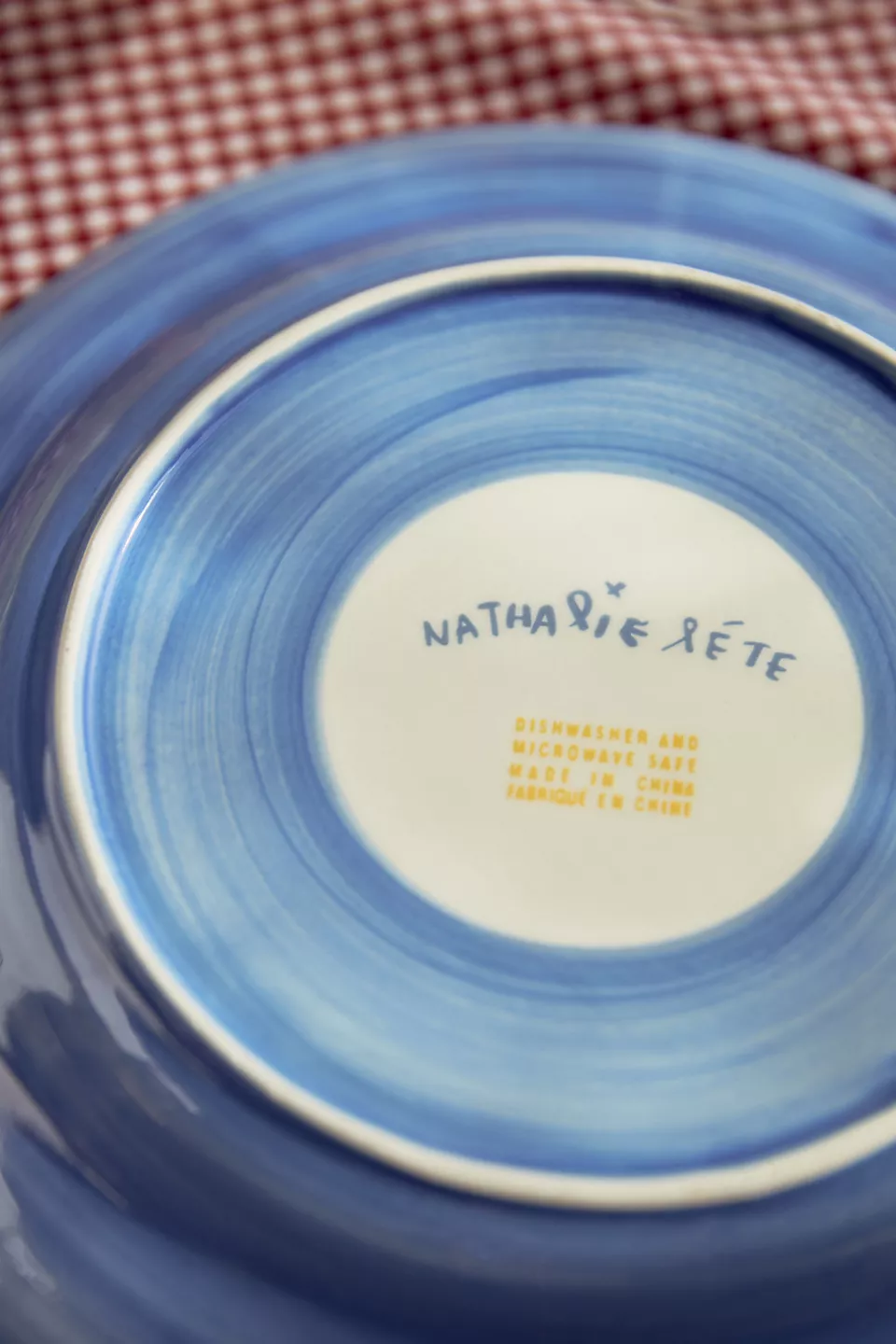 Nathalie Lete Charmante Dinner Plate - Cup cake