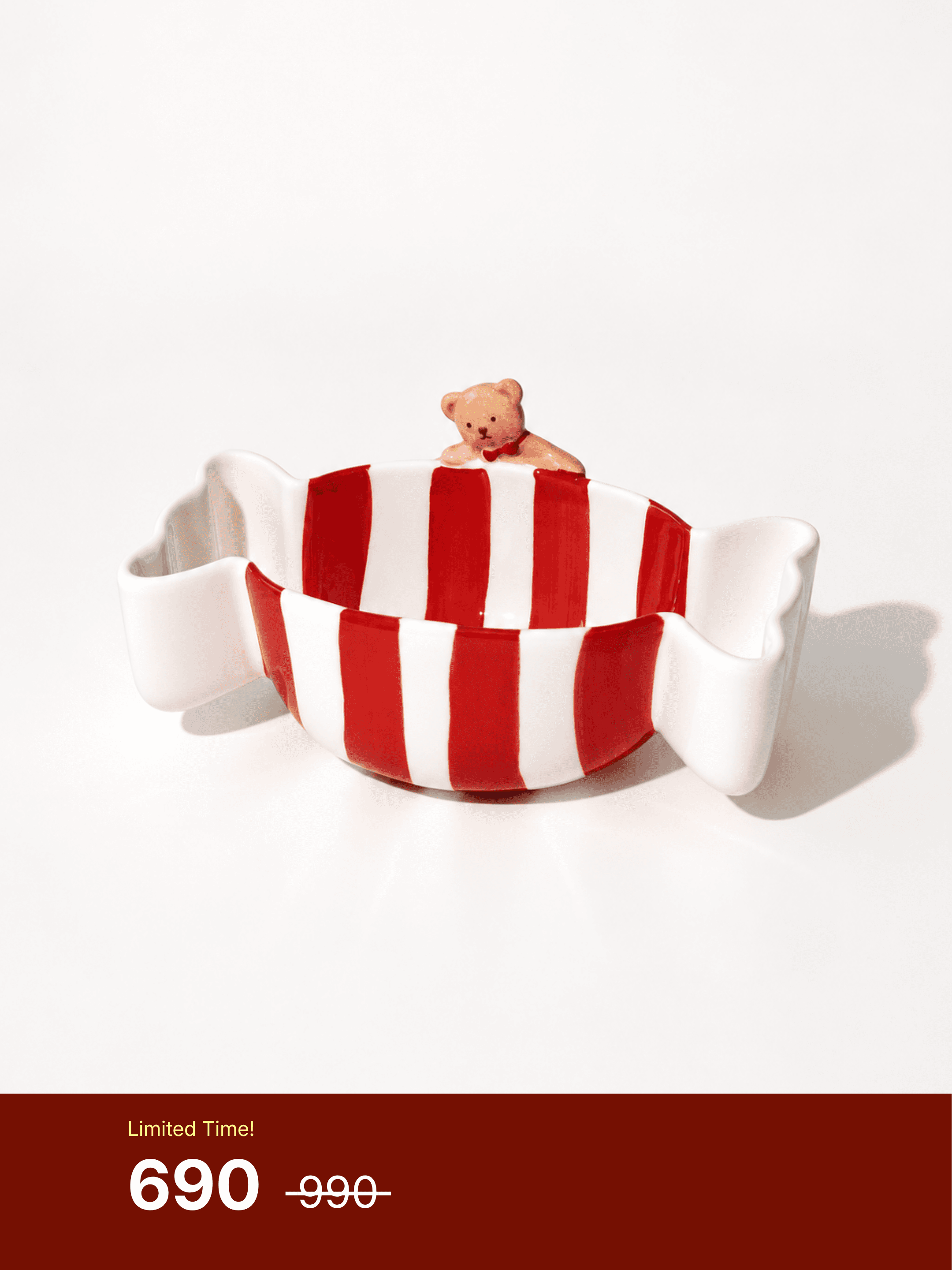 Holly Bear - Candy Bowl