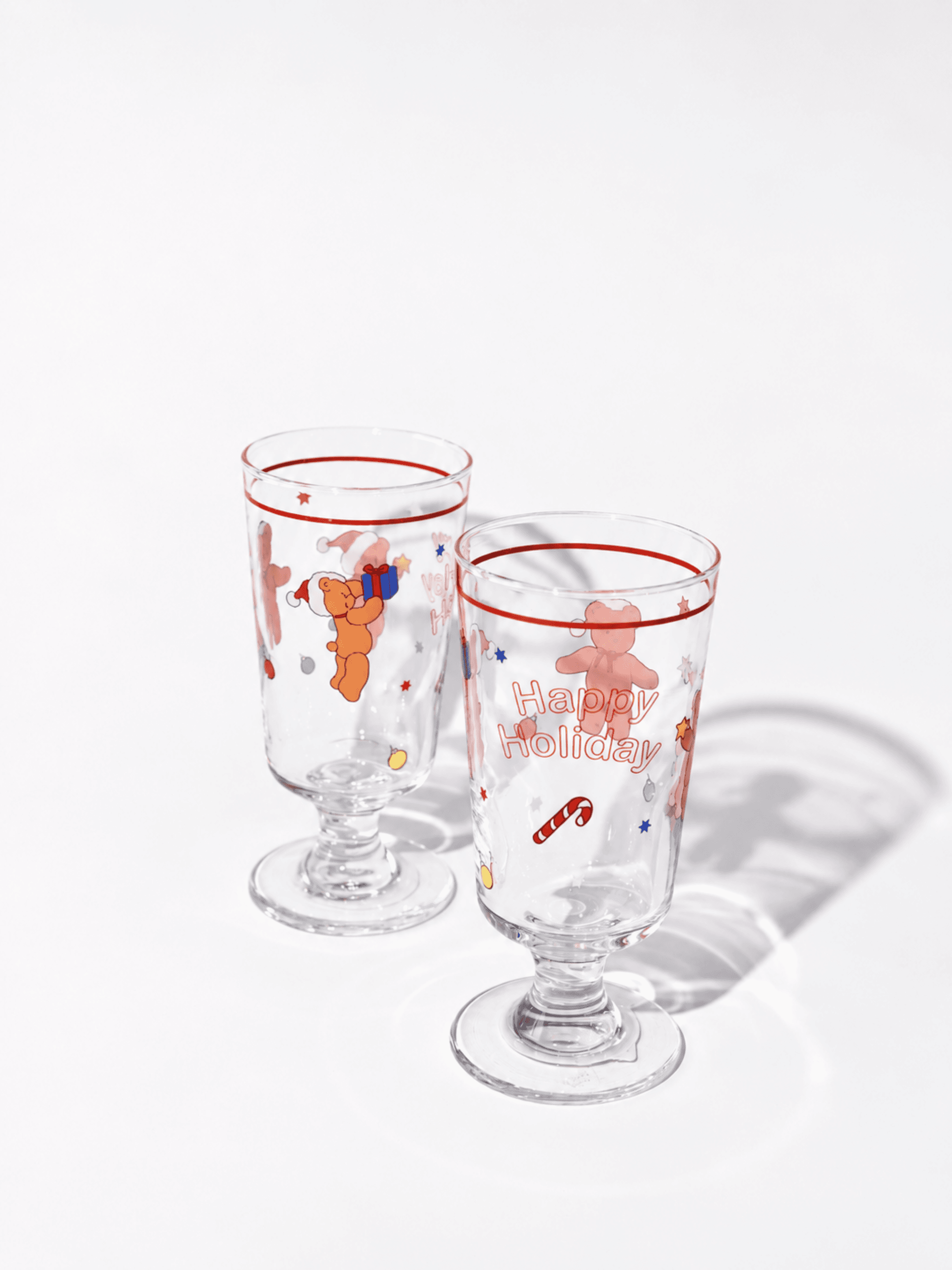Happy Holiday - Wine Glass