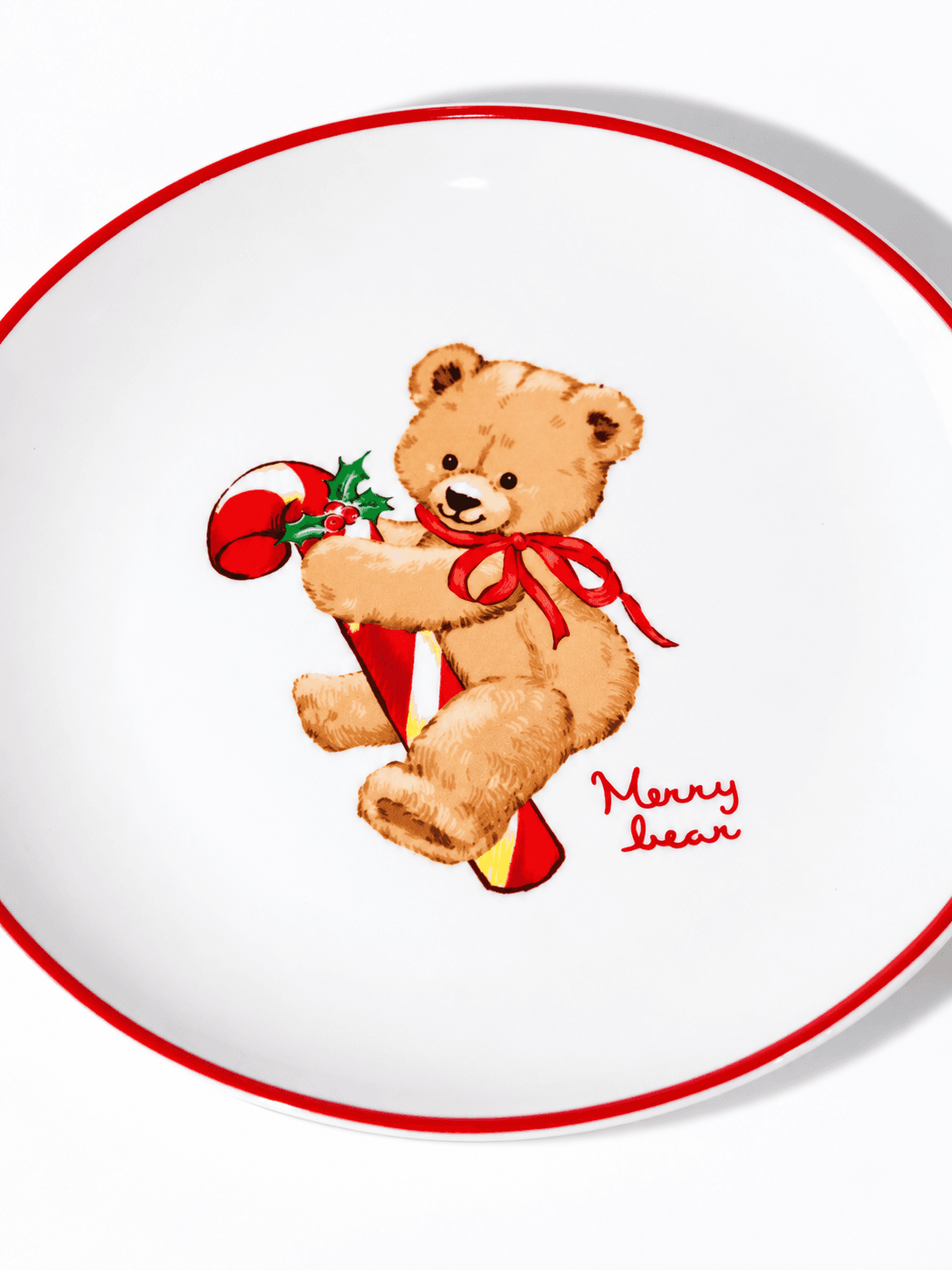 Merry Bear - Dessert Plate
