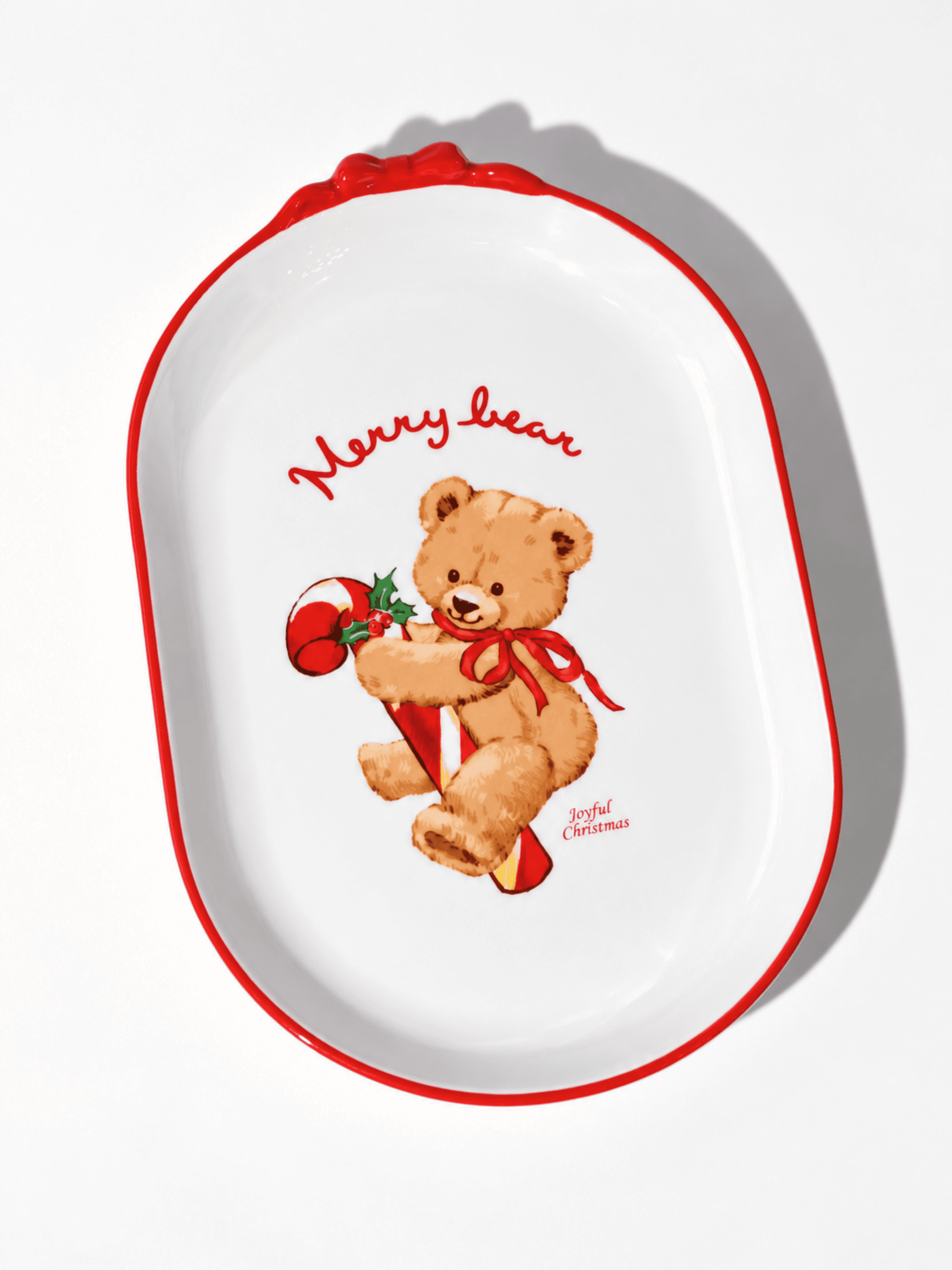 Merry Bear - Bowl Oval Plate