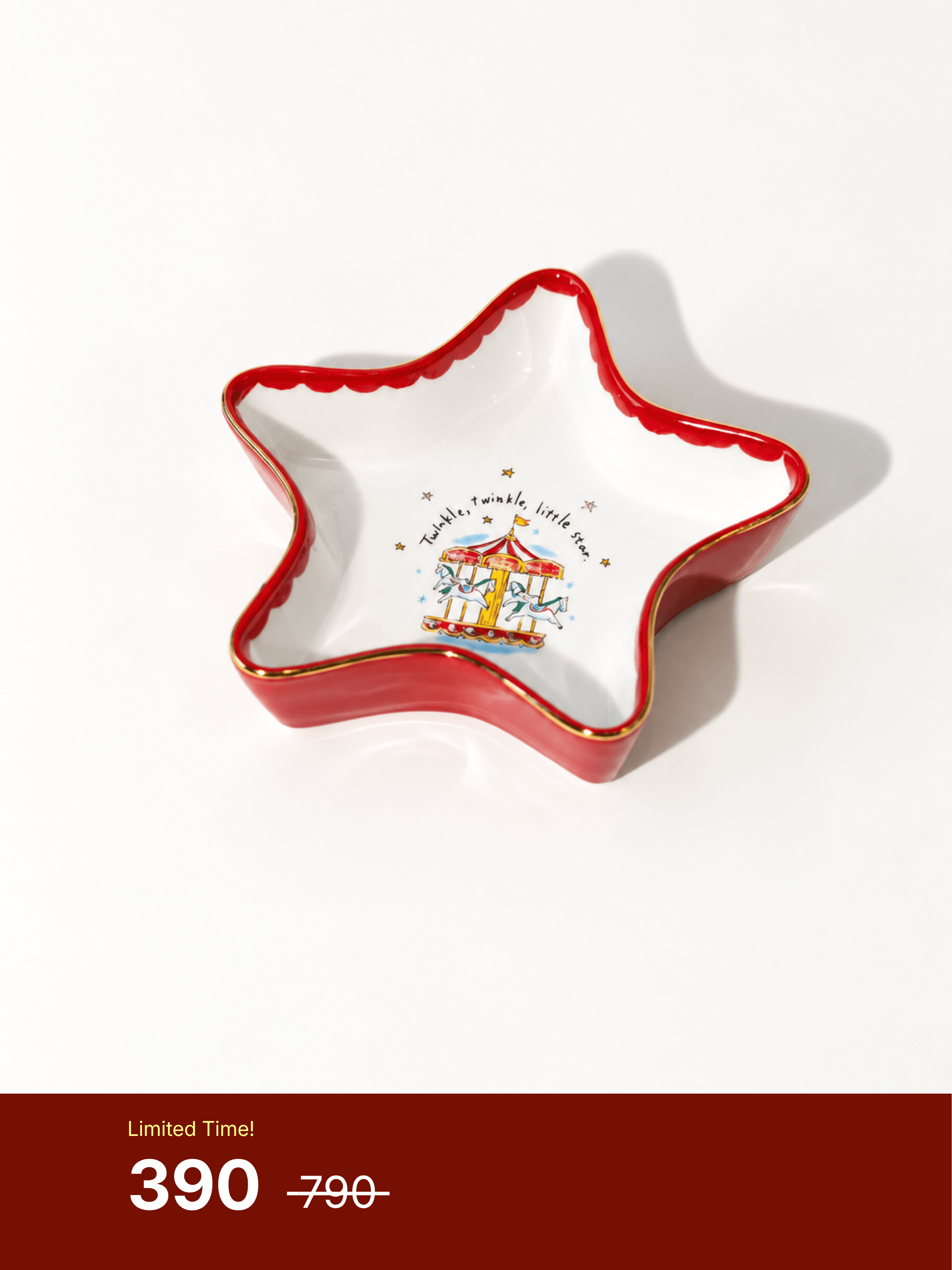 Winter Canival - Star Plate