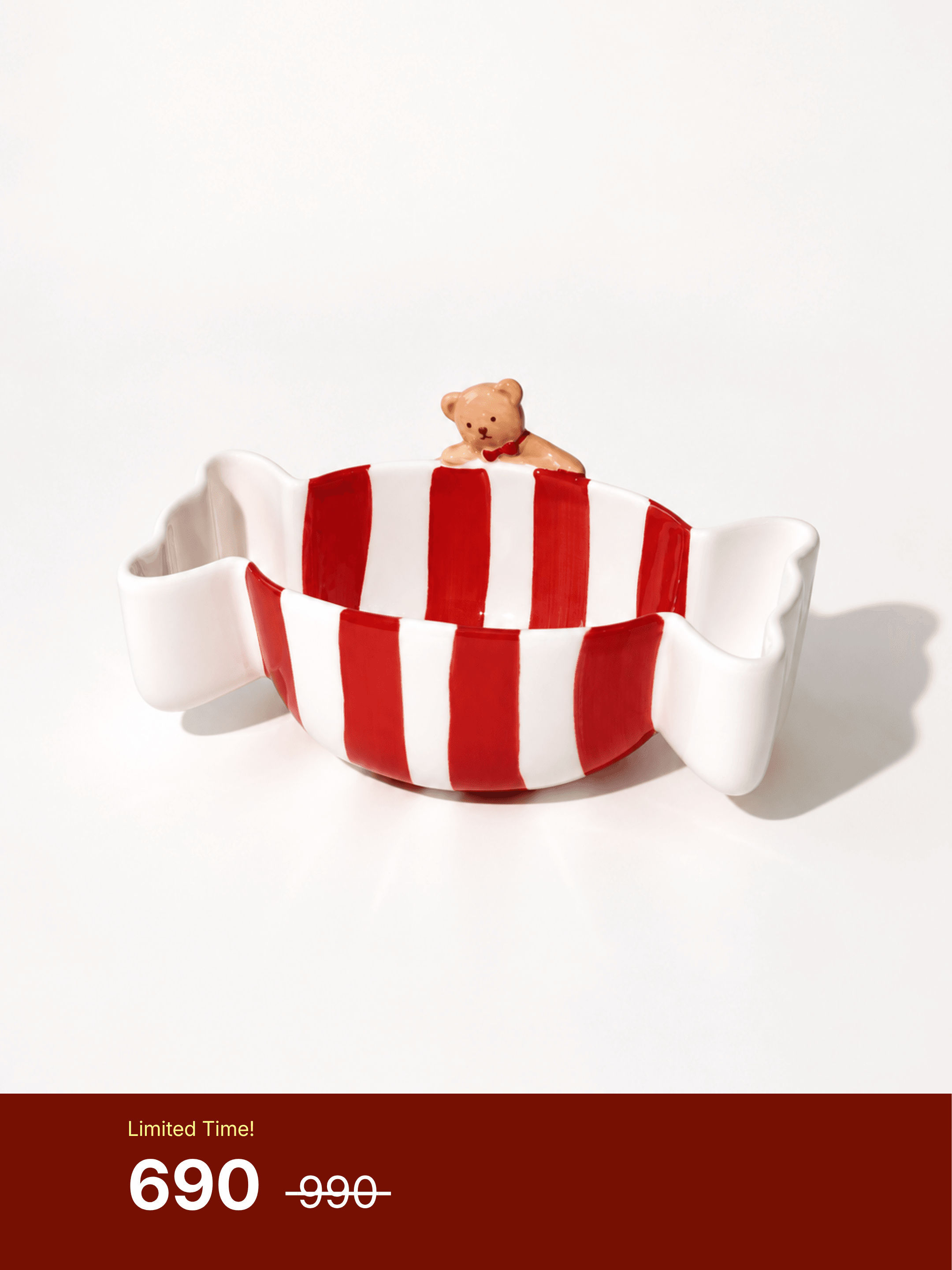 Holly Bear - Candy Bowl