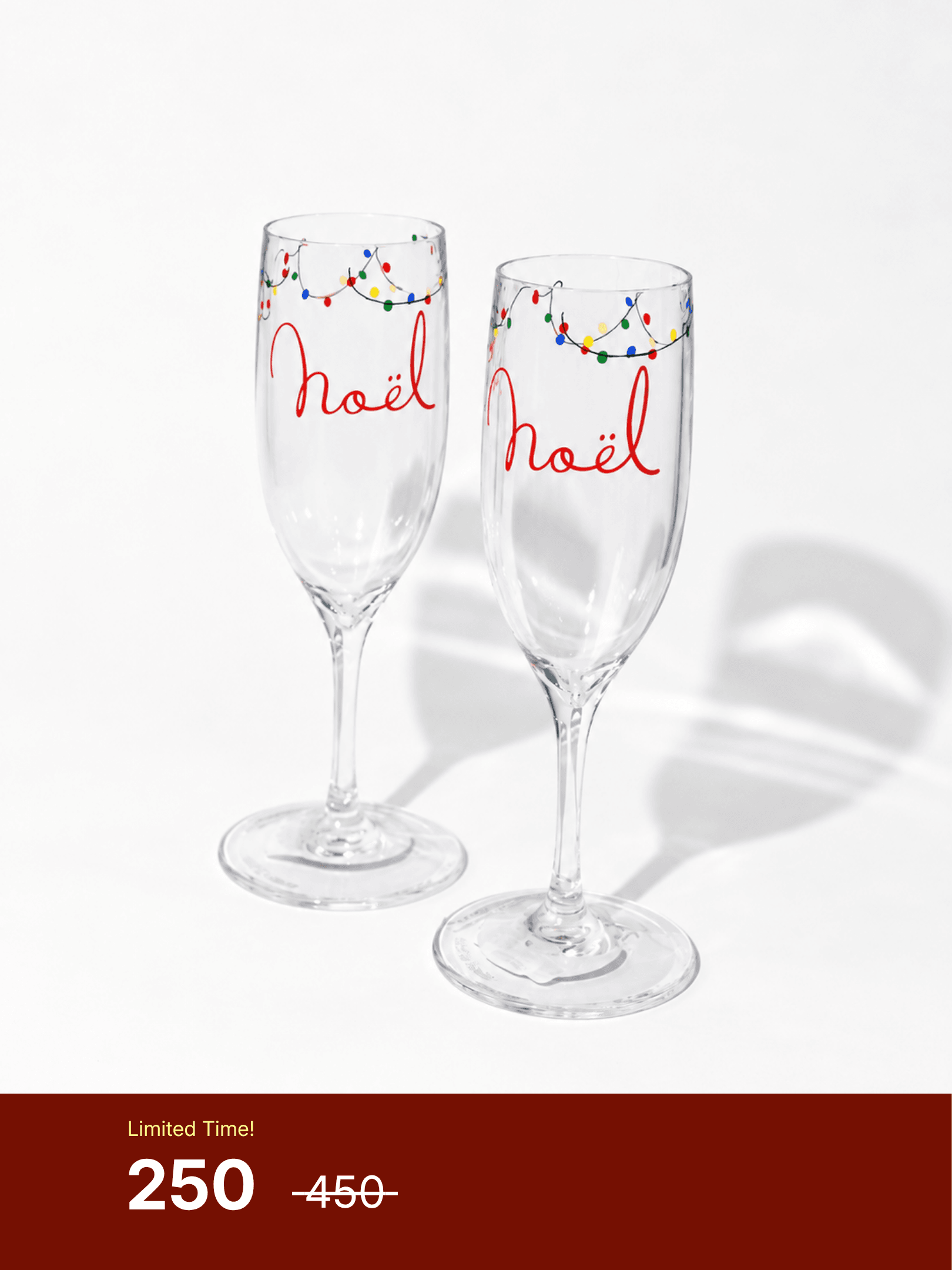 Winter Carnival - Noel Acrylic Champagne