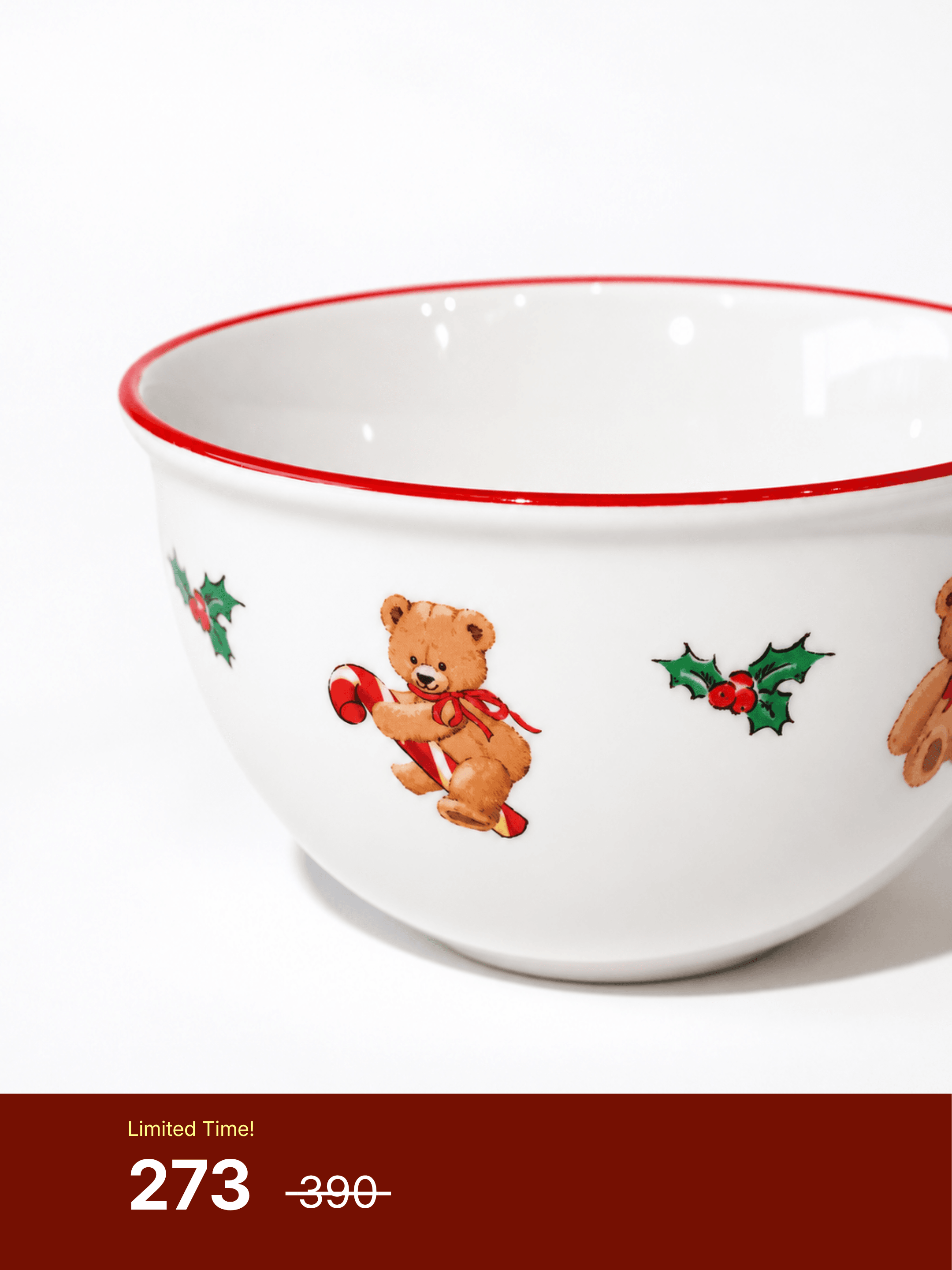 Merry Bear - Small Bowl