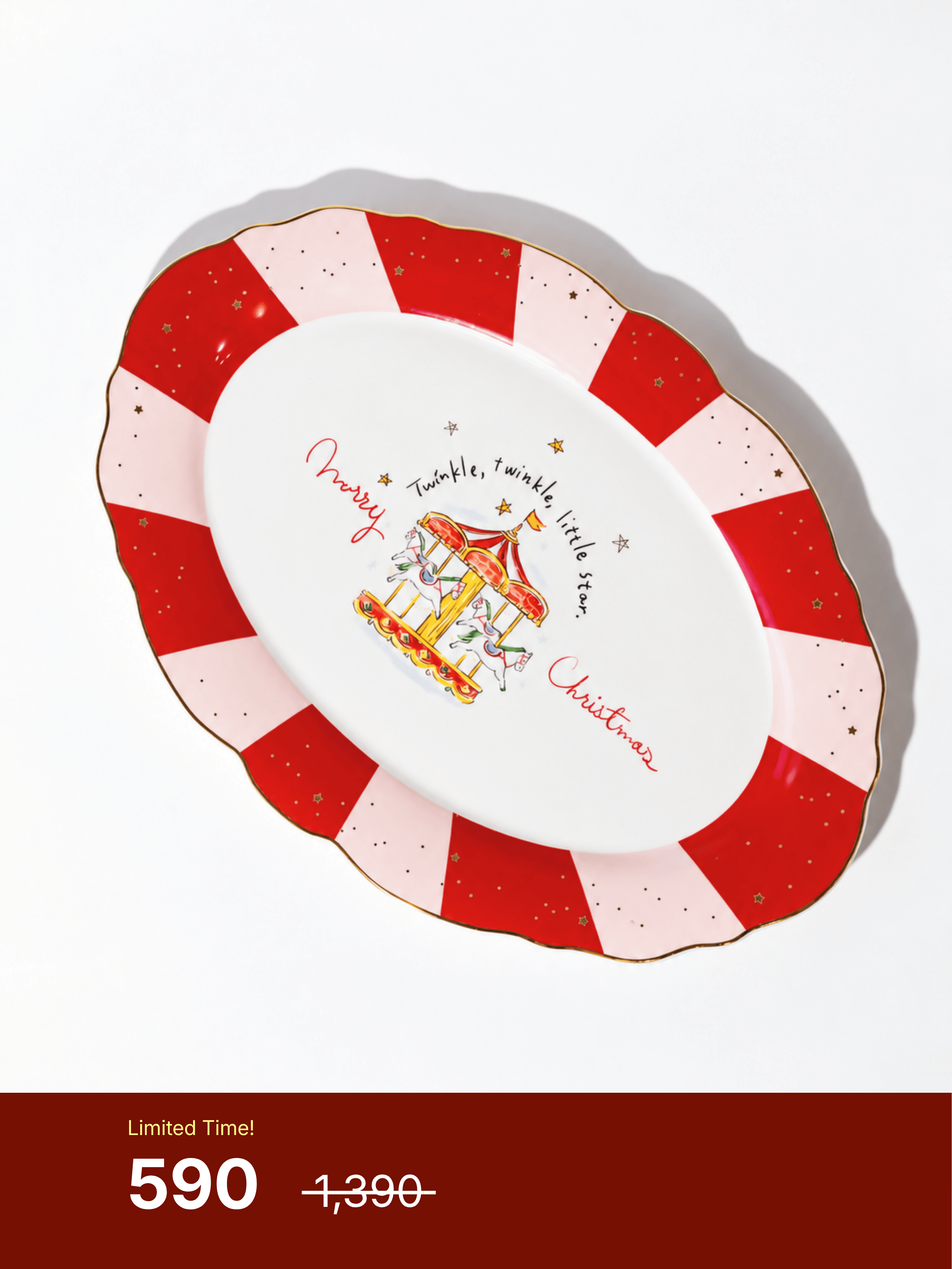 Winter Carnival - Platter (Defect Item)